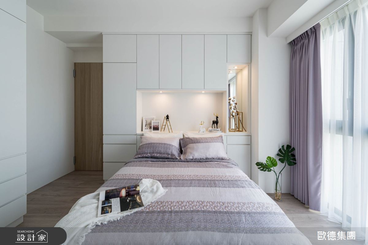 35坪中古屋(5~15年)＿現代風臥室案例圖片＿台灣歐德傢俱股份有限公司＿歐德_121之26