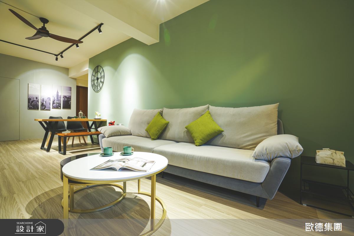 30坪老屋(16~30年)＿混搭風客廳案例圖片＿台灣歐德傢俱股份有限公司＿歐德_122之3