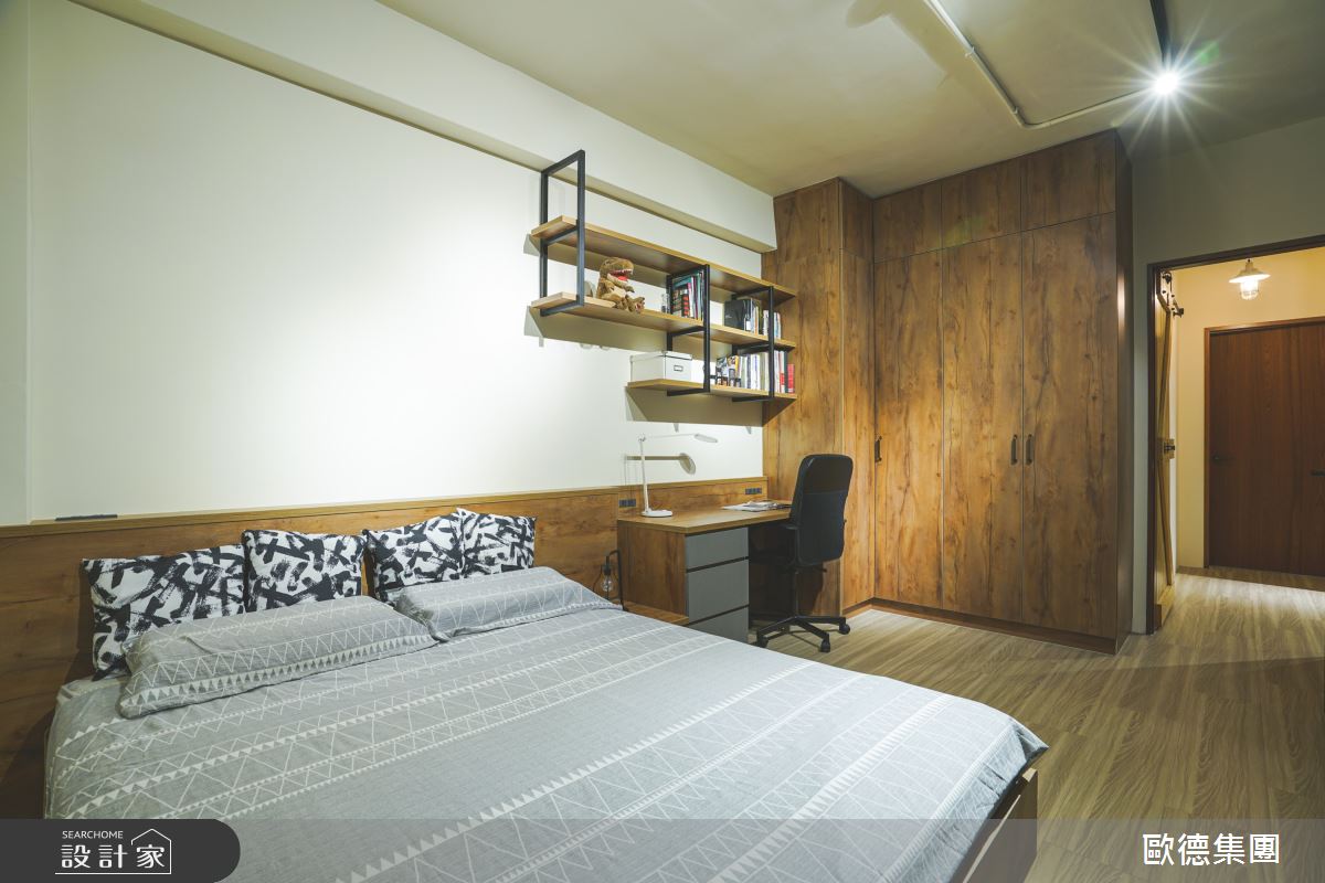 30坪老屋(16~30年)＿混搭風臥室案例圖片＿台灣歐德傢俱股份有限公司＿歐德_122之21
