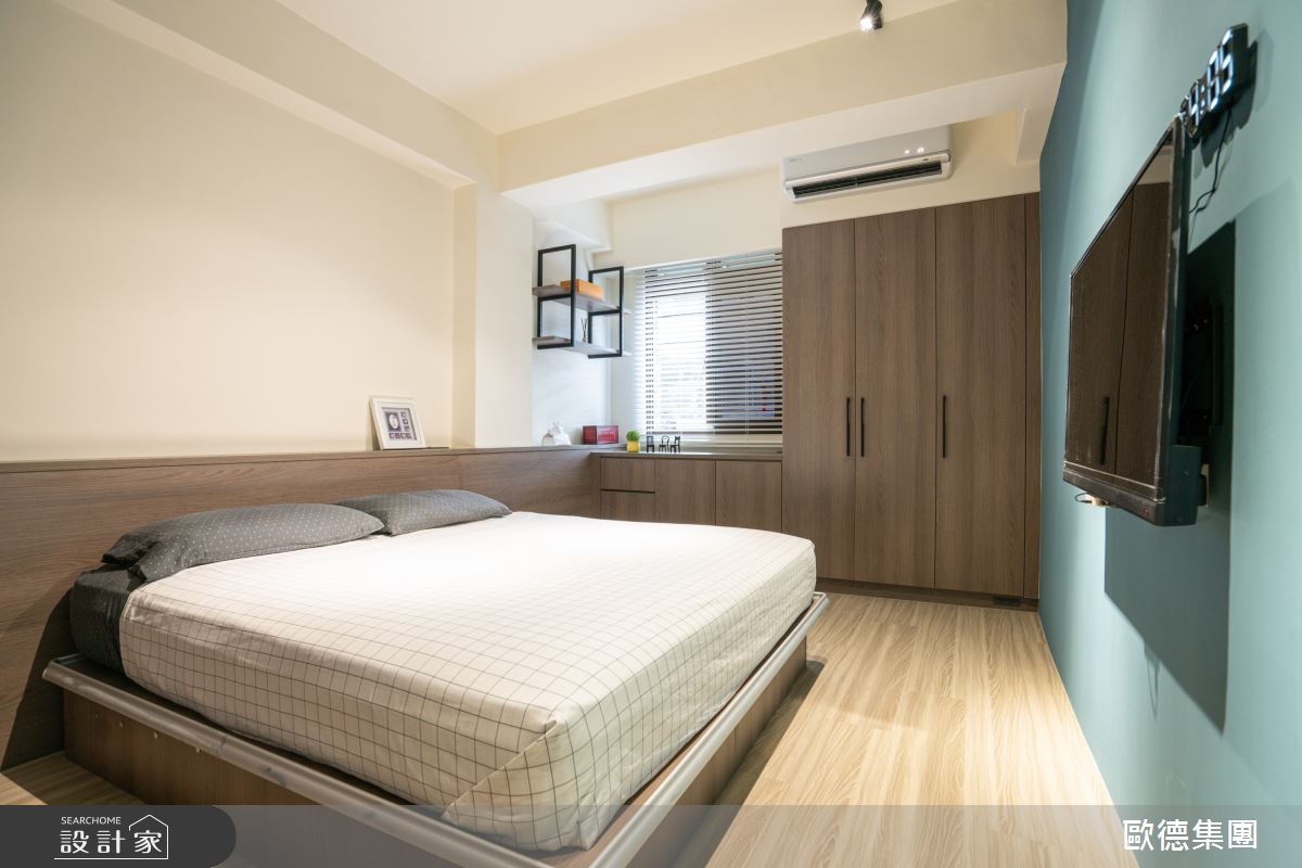 30坪老屋(16~30年)＿混搭風臥室案例圖片＿台灣歐德傢俱股份有限公司＿歐德_122之23