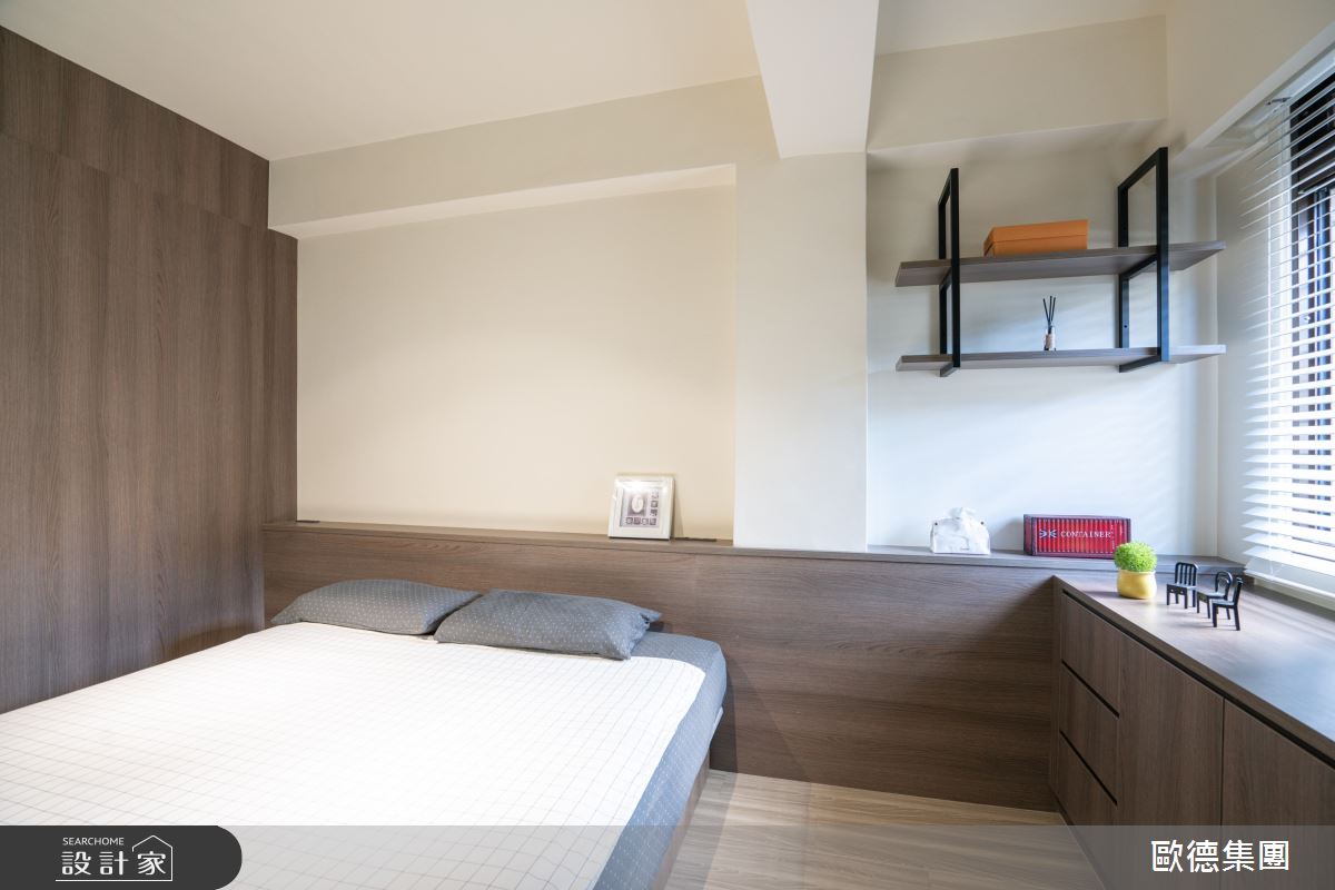 30坪老屋(16~30年)＿混搭風臥室案例圖片＿台灣歐德傢俱股份有限公司＿歐德_122之25