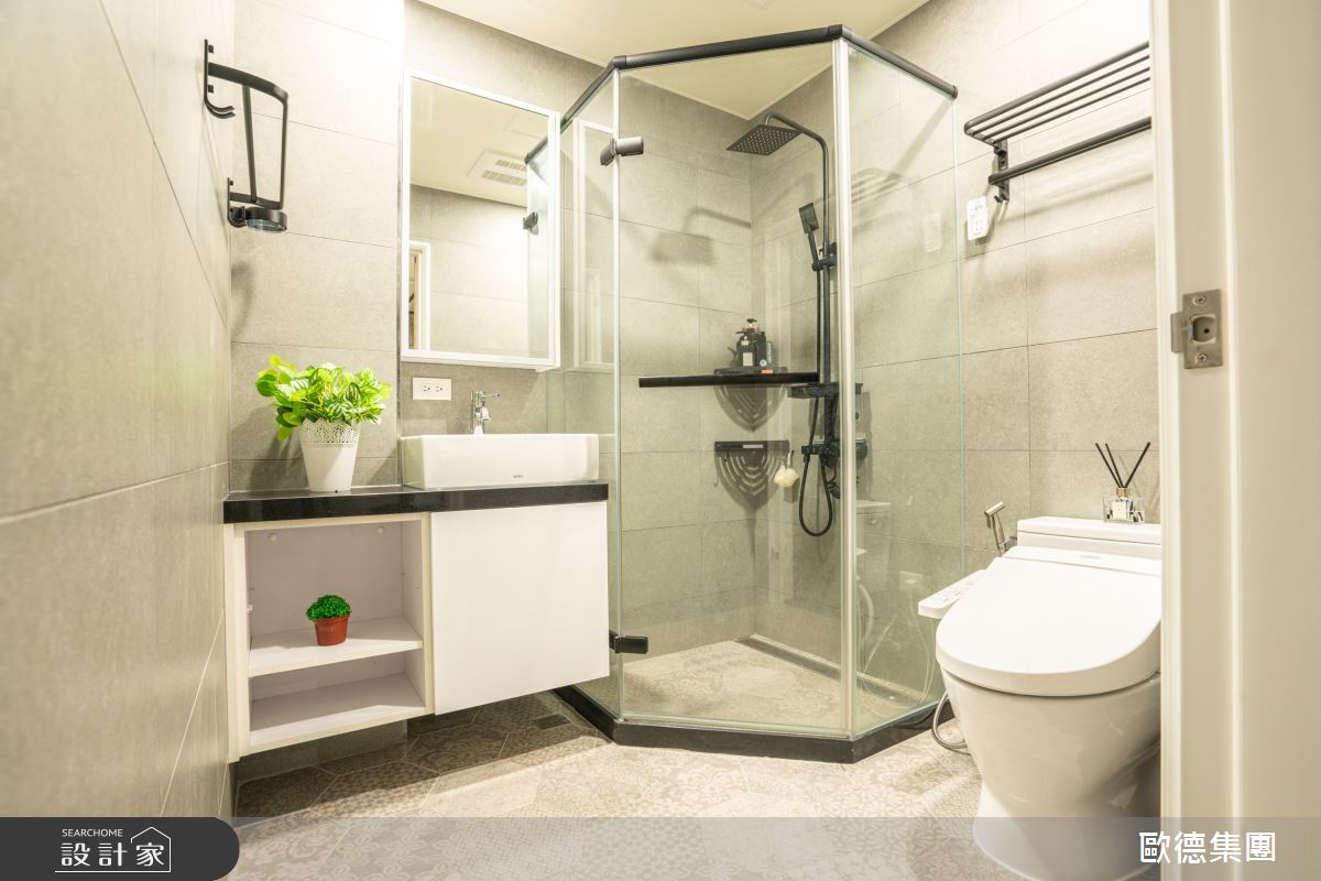 30坪老屋(16~30年)＿混搭風浴室案例圖片＿台灣歐德傢俱股份有限公司＿歐德_122之31