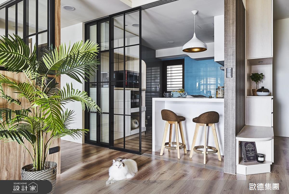 31坪中古屋(5~15年)＿北歐風吧檯案例圖片＿台灣歐德傢俱股份有限公司＿歐德_123之12