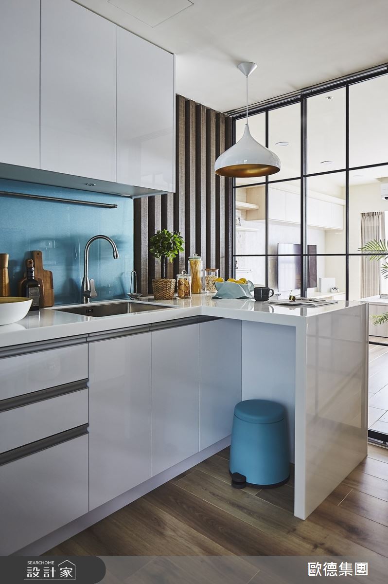 31坪中古屋(5~15年)＿北歐風吧檯案例圖片＿台灣歐德傢俱股份有限公司＿歐德_123之14