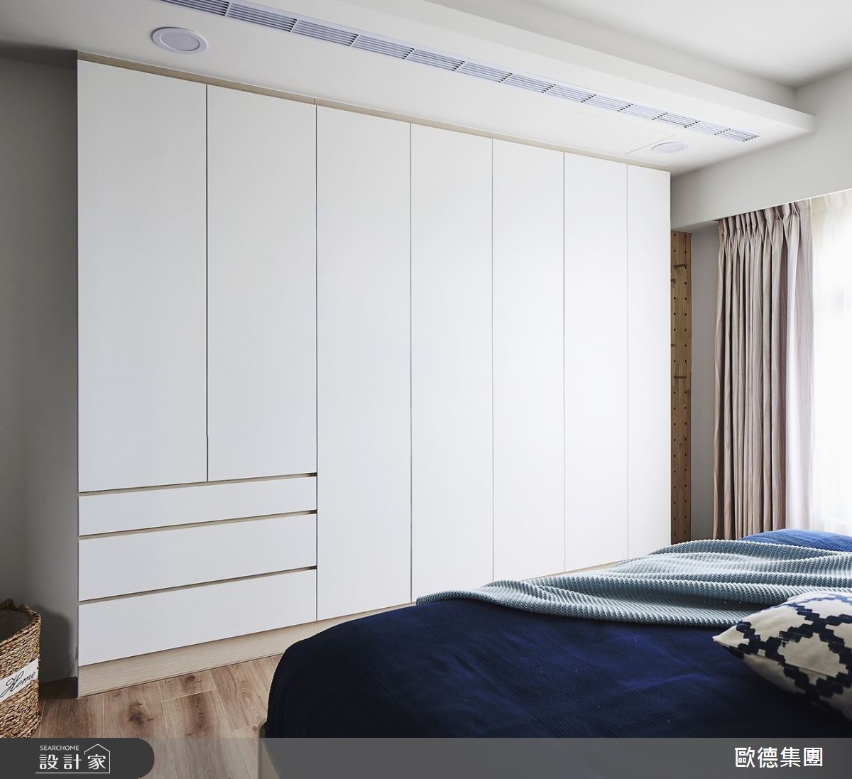 31坪中古屋(5~15年)＿北歐風臥室案例圖片＿台灣歐德傢俱股份有限公司＿歐德_123之26