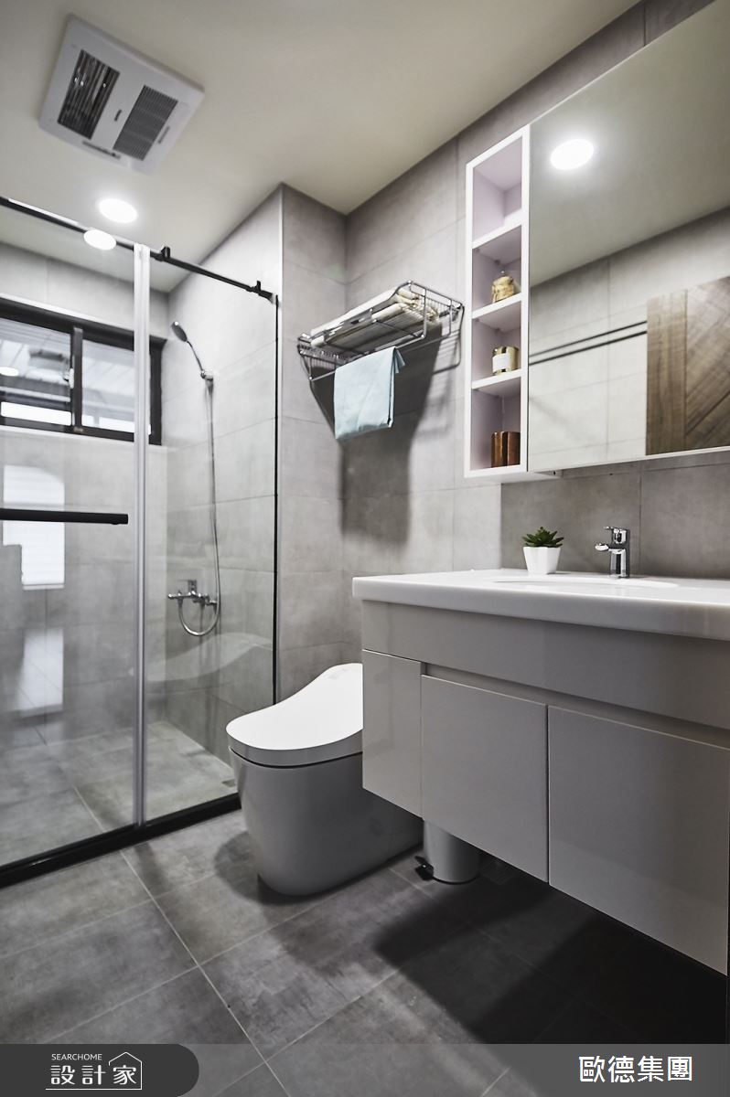 31坪中古屋(5~15年)＿北歐風浴室案例圖片＿台灣歐德傢俱股份有限公司＿歐德_123之30