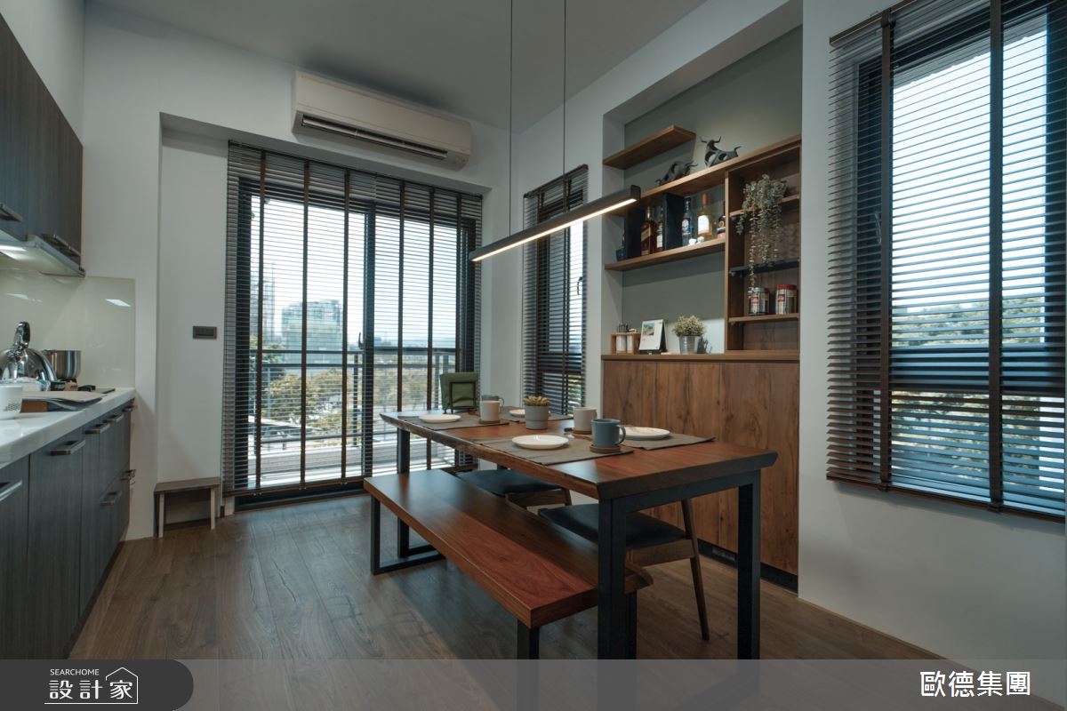 40坪新成屋(5年以下)＿混搭風餐廳案例圖片＿台灣歐德傢俱股份有限公司＿歐德_124之13