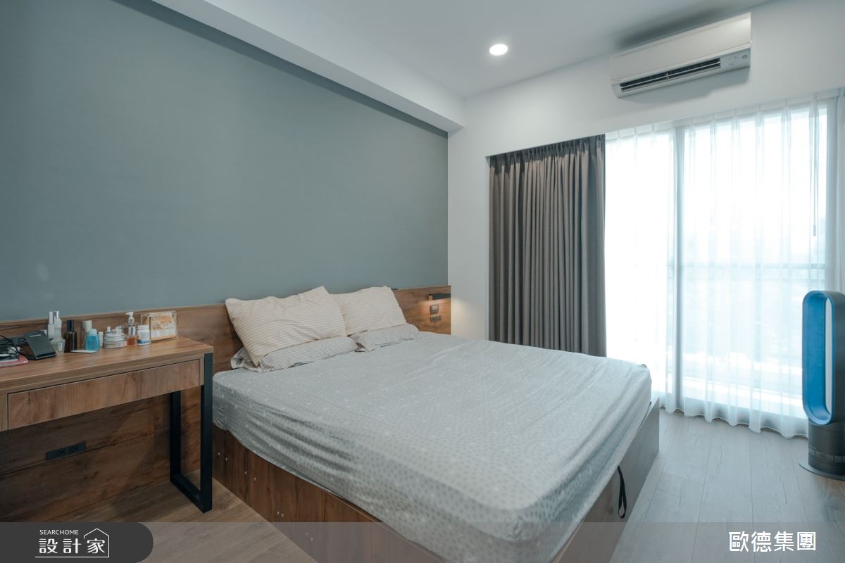 40坪新成屋(5年以下)＿混搭風臥室案例圖片＿台灣歐德傢俱股份有限公司＿歐德_124之22