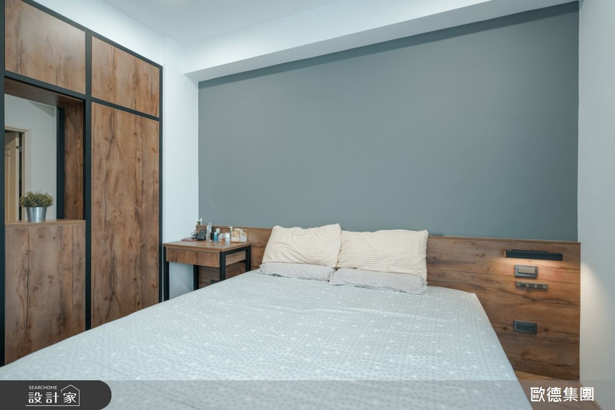40坪新成屋(5年以下)＿混搭風臥室案例圖片＿台灣歐德傢俱股份有限公司＿歐德_124之23
