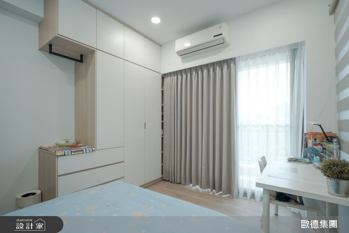 40坪新成屋(5年以下)＿混搭風臥室案例圖片＿台灣歐德傢俱股份有限公司＿歐德_124之25