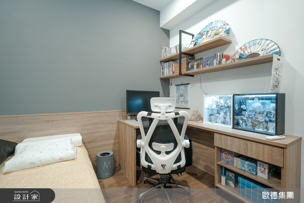 40坪新成屋(5年以下)＿混搭風臥室案例圖片＿台灣歐德傢俱股份有限公司＿歐德_124之26