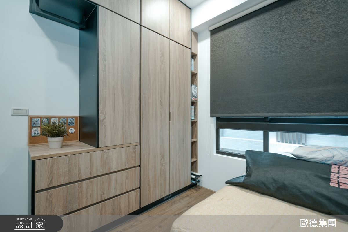 40坪新成屋(5年以下)＿混搭風臥室案例圖片＿台灣歐德傢俱股份有限公司＿歐德_124之28