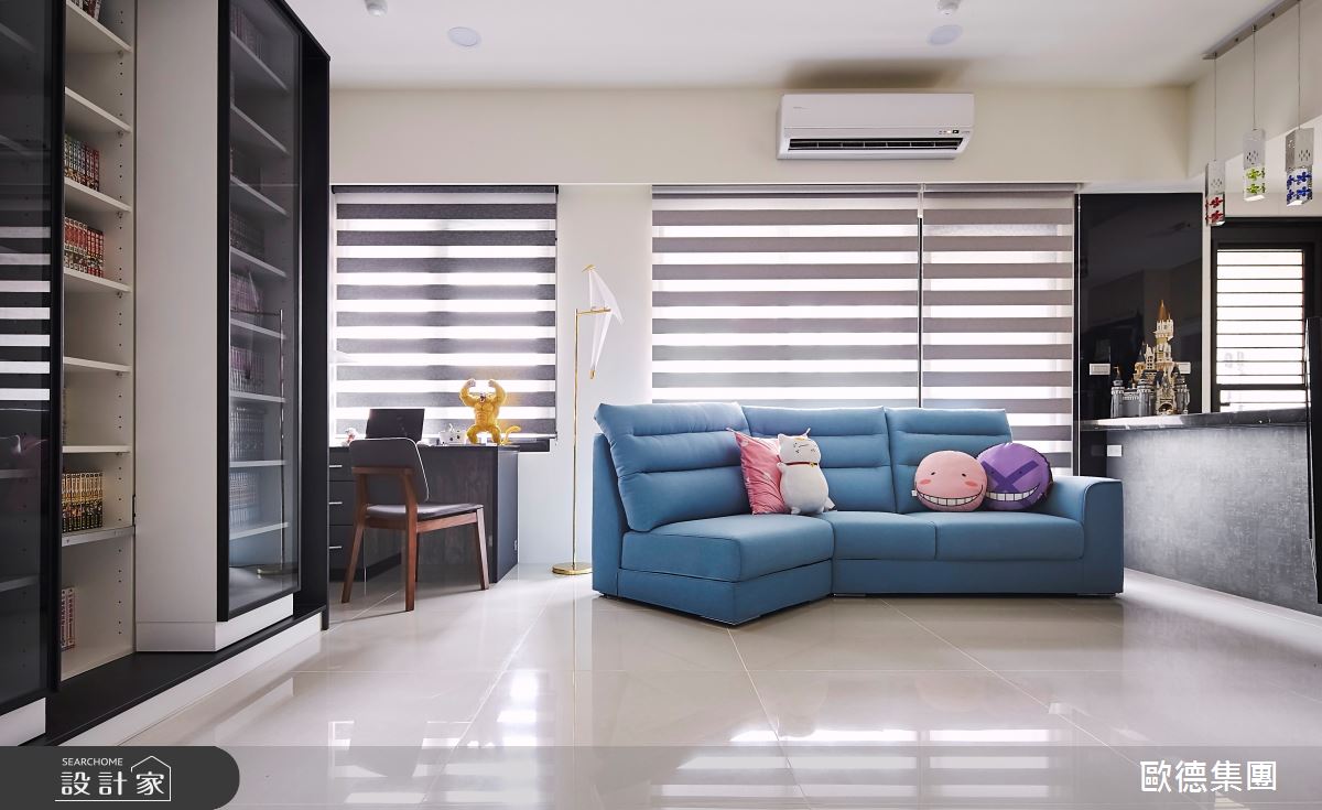 19坪新成屋(5年以下)＿混搭風客廳案例圖片＿台灣歐德傢俱股份有限公司＿歐德_126之4