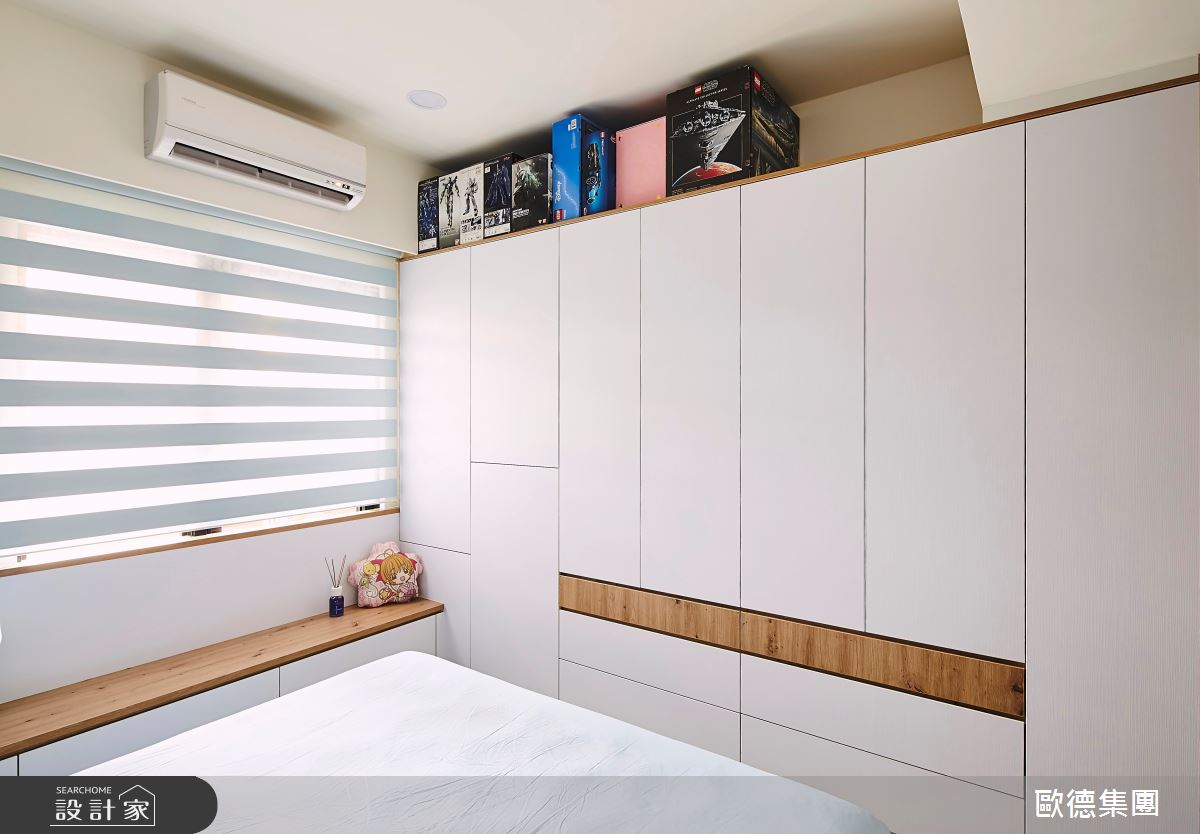 19坪新成屋(5年以下)＿混搭風臥室臥榻案例圖片＿台灣歐德傢俱股份有限公司＿歐德_126之13