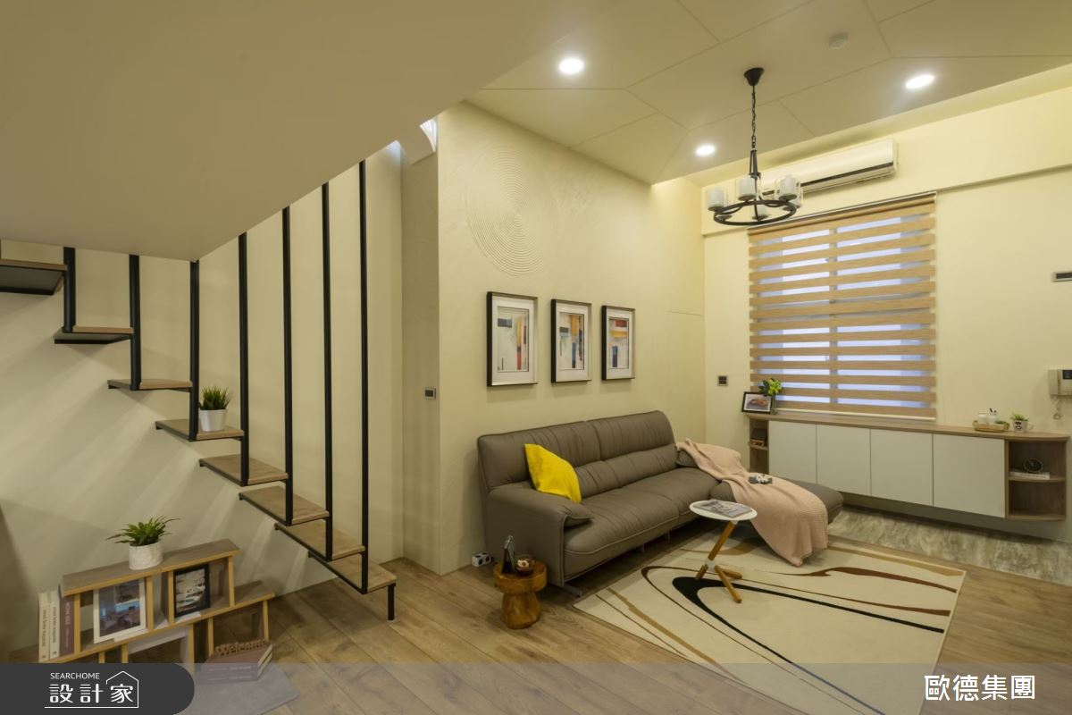 15坪老屋(16~30年)＿北歐風客廳案例圖片＿台灣歐德傢俱股份有限公司＿歐德_127之6