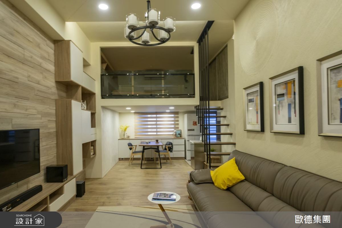 15坪老屋(16~30年)＿北歐風客廳案例圖片＿台灣歐德傢俱股份有限公司＿歐德_127之5