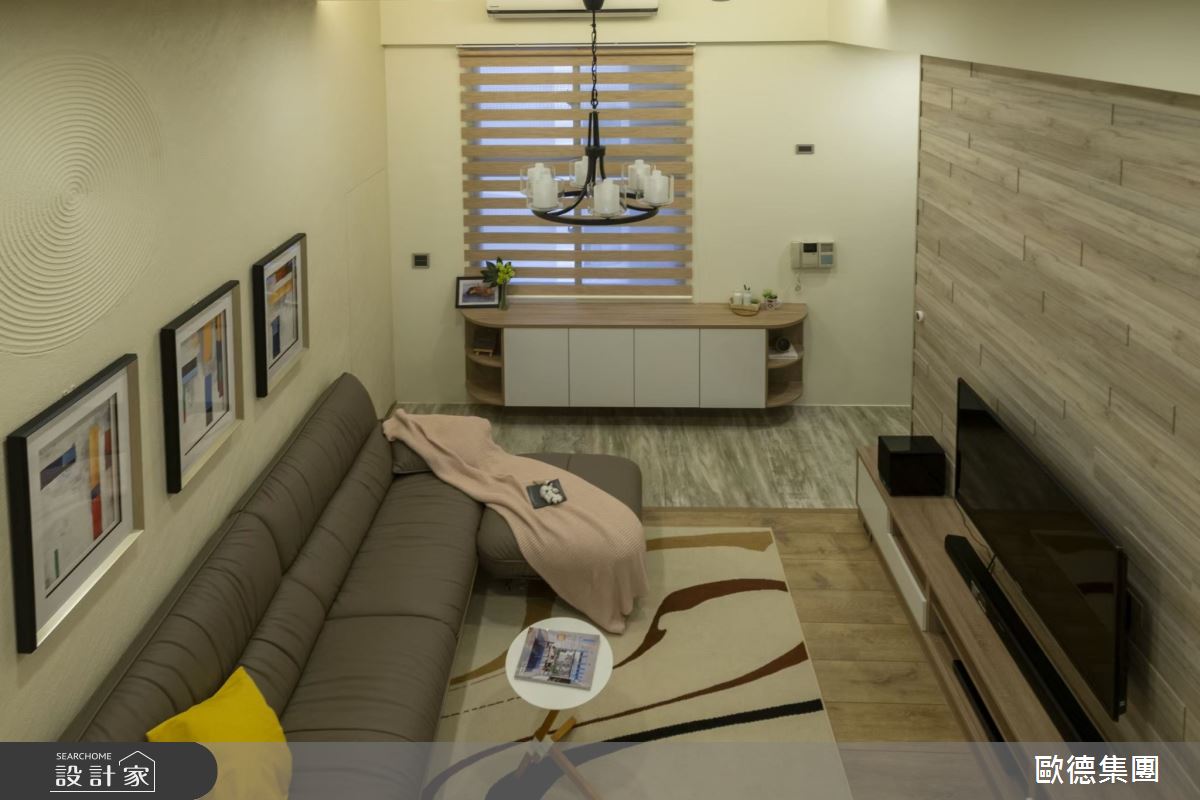 15坪老屋(16~30年)＿北歐風客廳案例圖片＿台灣歐德傢俱股份有限公司＿歐德_127之8