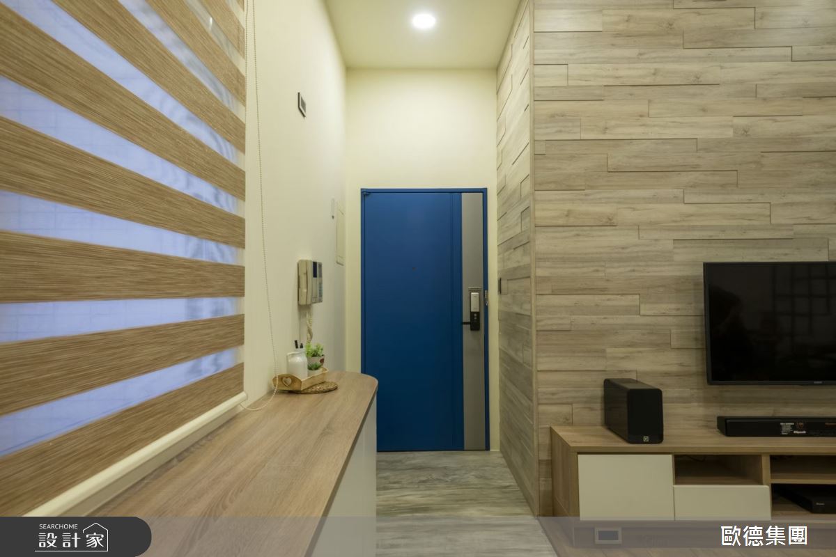 15坪老屋(16~30年)＿北歐風玄關案例圖片＿台灣歐德傢俱股份有限公司＿歐德_127之1