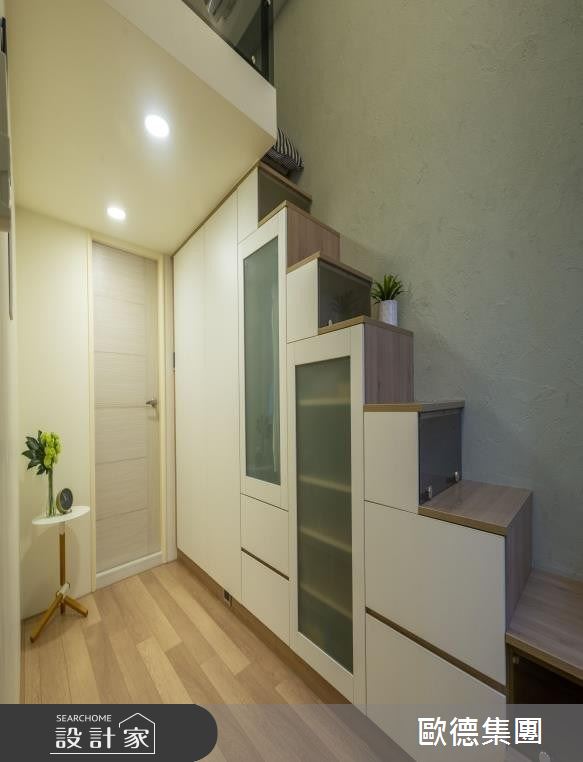 15坪老屋(16~30年)＿北歐風樓梯案例圖片＿台灣歐德傢俱股份有限公司＿歐德_127之15