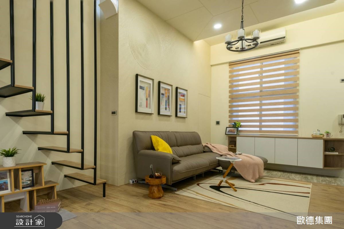 15坪老屋(16~30年)＿北歐風客廳案例圖片＿台灣歐德傢俱股份有限公司＿歐德_127之7