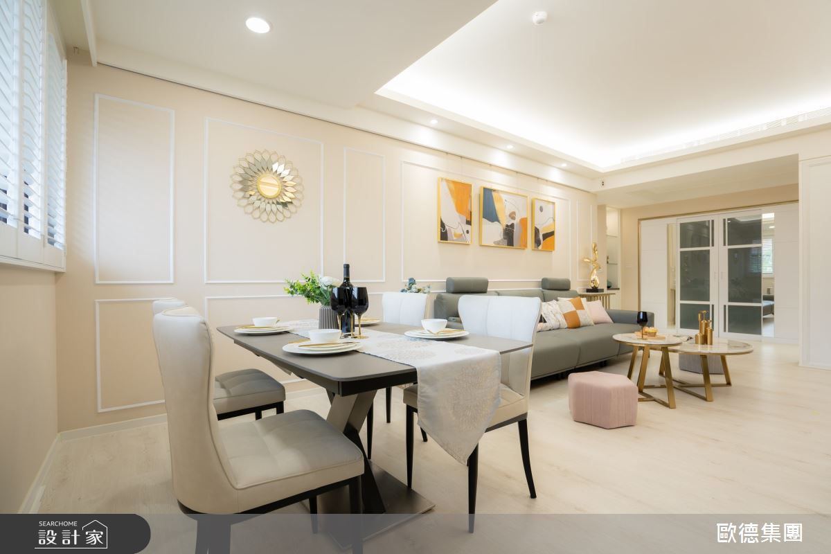 50坪中古屋(5~15年)＿混搭風餐廳案例圖片＿台灣歐德傢俱股份有限公司＿歐德_128之12