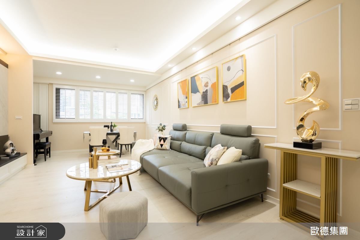 50坪中古屋(5~15年)＿混搭風客廳案例圖片＿台灣歐德傢俱股份有限公司＿歐德_128之5