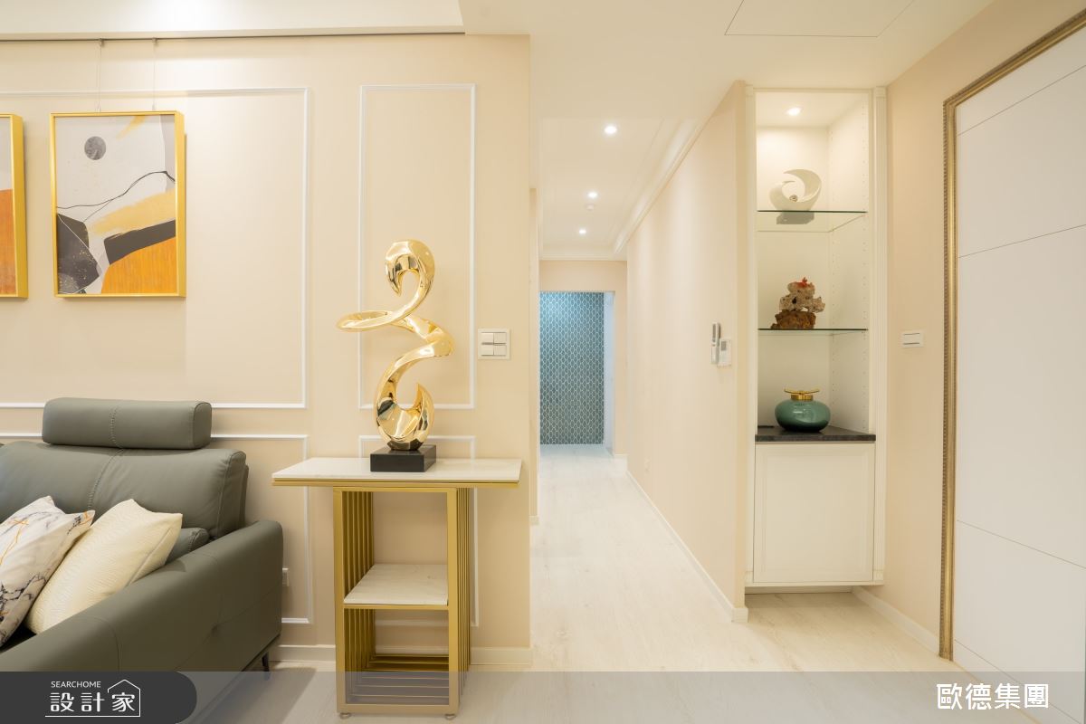 50坪中古屋(5~15年)＿混搭風走廊案例圖片＿台灣歐德傢俱股份有限公司＿歐德_128之16