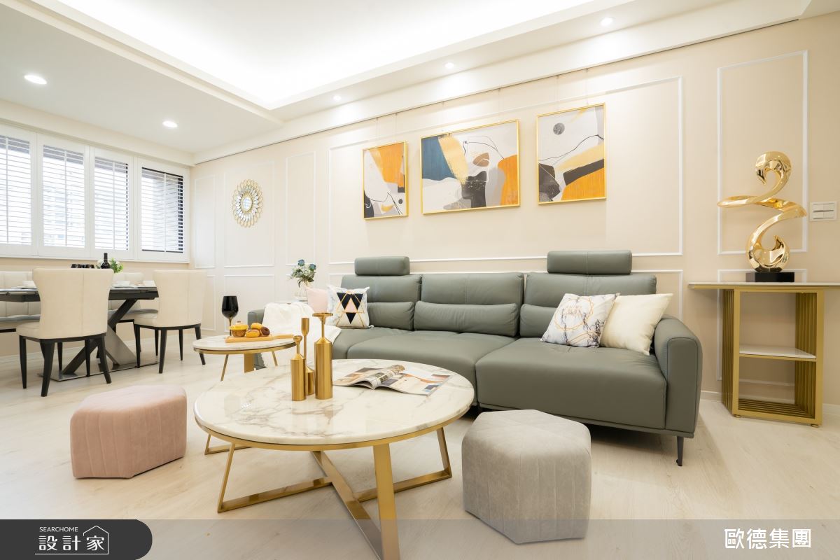 50坪中古屋(5~15年)＿混搭風客廳案例圖片＿台灣歐德傢俱股份有限公司＿歐德_128之9