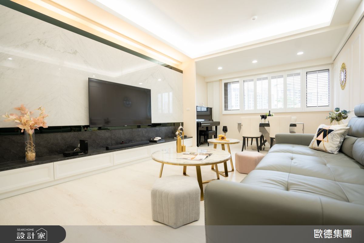 50坪中古屋(5~15年)＿混搭風客廳案例圖片＿台灣歐德傢俱股份有限公司＿歐德_128之6