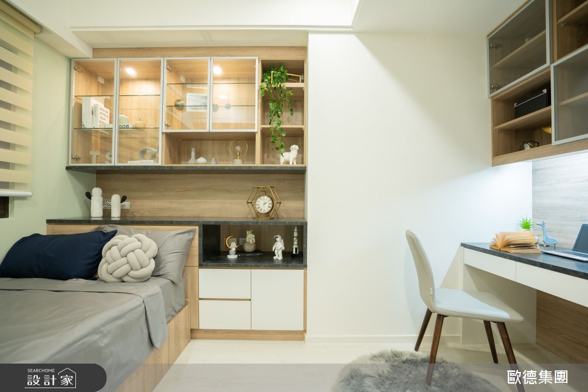50坪中古屋(5~15年)＿混搭風臥室案例圖片＿台灣歐德傢俱股份有限公司＿歐德_128之34