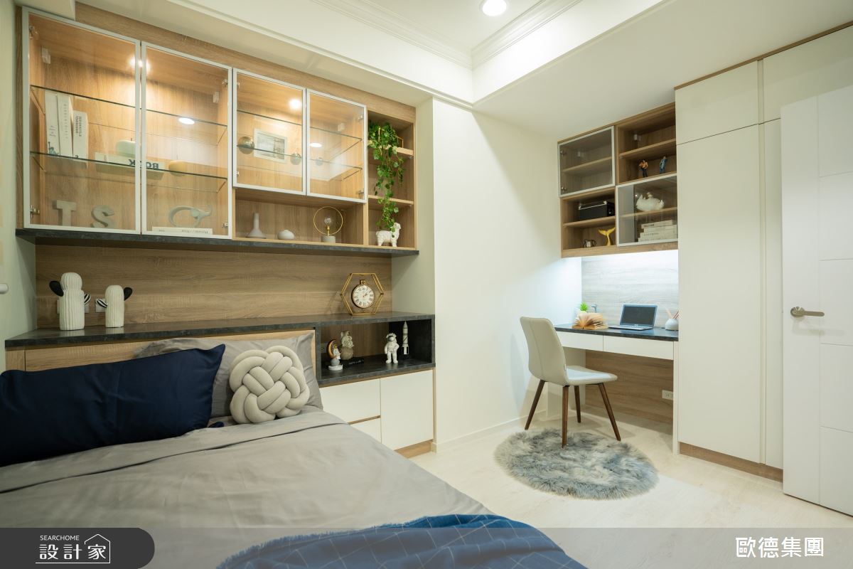 50坪中古屋(5~15年)＿混搭風臥室案例圖片＿台灣歐德傢俱股份有限公司＿歐德_128之35