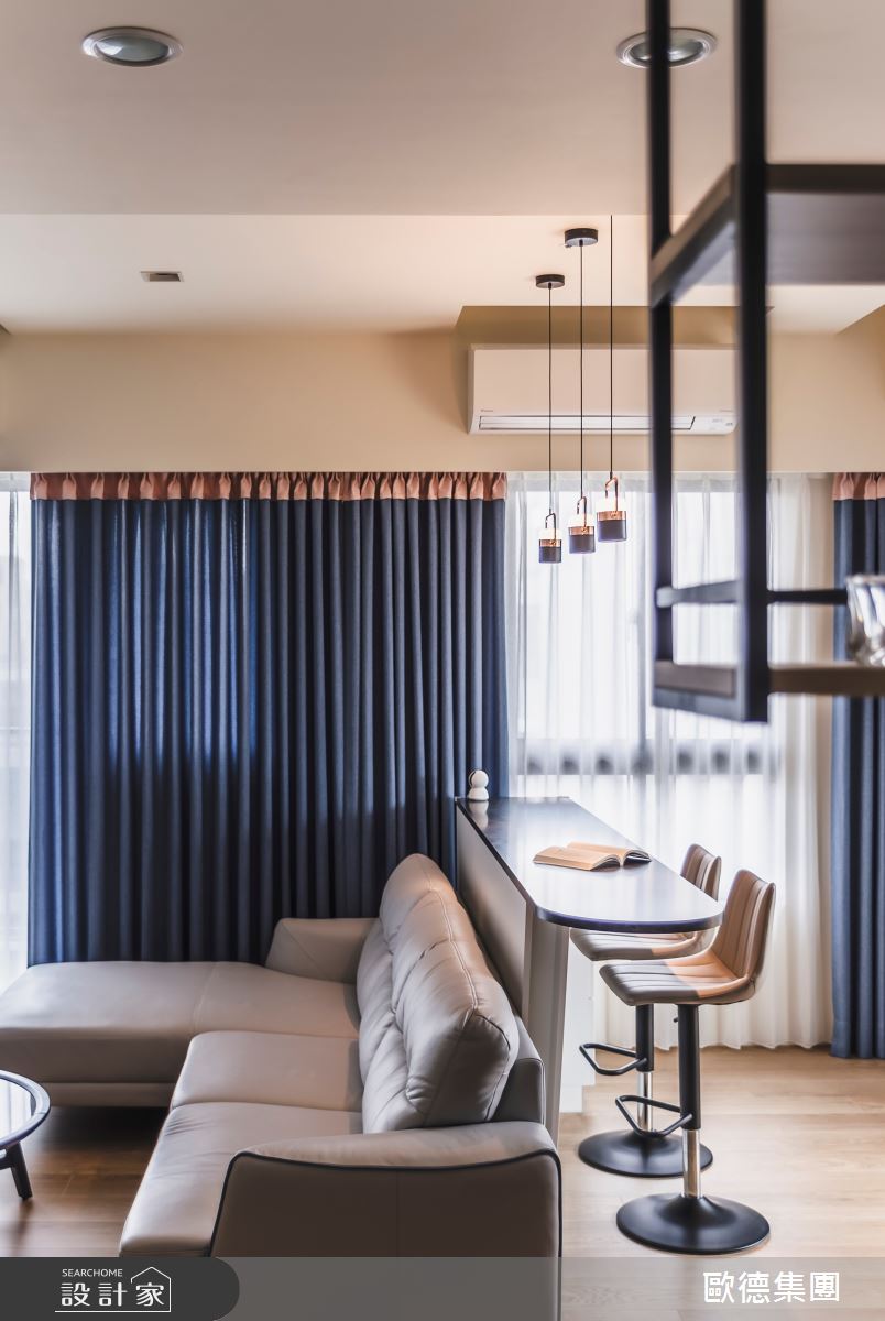 40坪新成屋(5年以下)＿混搭風客廳案例圖片＿台灣歐德傢俱股份有限公司＿歐德_129之12