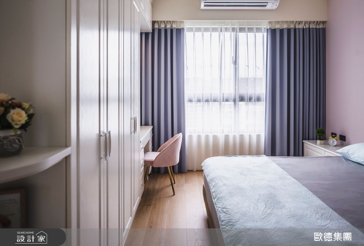 40坪新成屋(5年以下)＿混搭風臥室案例圖片＿台灣歐德傢俱股份有限公司＿歐德_129之20