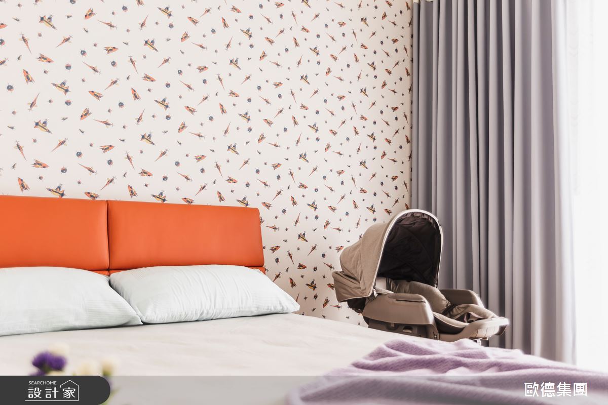 40坪新成屋(5年以下)＿混搭風臥室案例圖片＿台灣歐德傢俱股份有限公司＿歐德_129之23