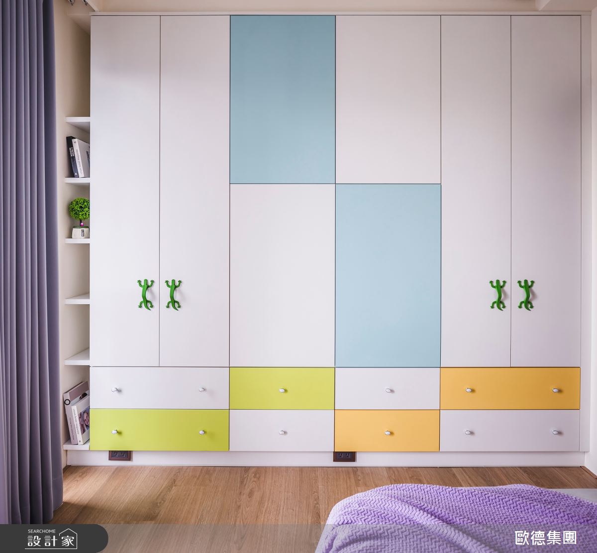 40坪新成屋(5年以下)＿混搭風臥室案例圖片＿台灣歐德傢俱股份有限公司＿歐德_129之24