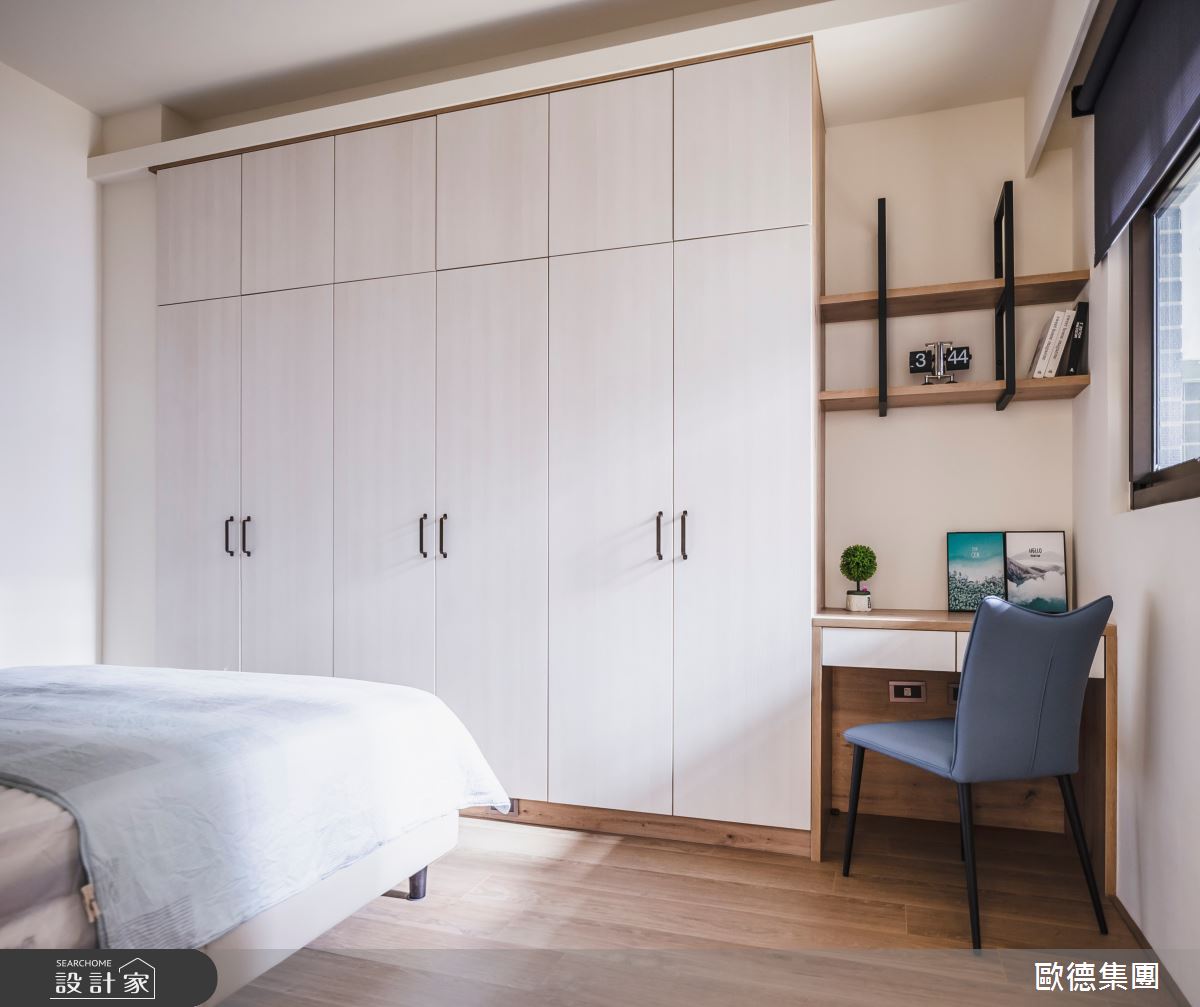 40坪新成屋(5年以下)＿混搭風臥室案例圖片＿台灣歐德傢俱股份有限公司＿歐德_129之25