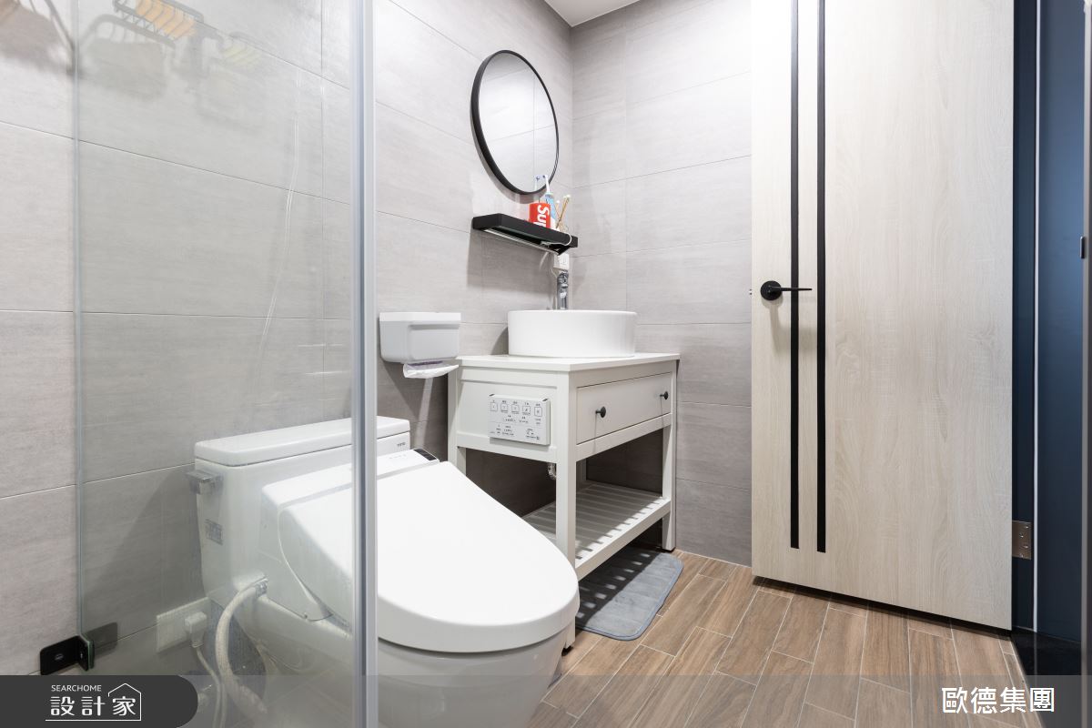 45坪老屋(31~40年)＿混搭風浴室案例圖片＿台灣歐德傢俱股份有限公司＿歐德_130之20