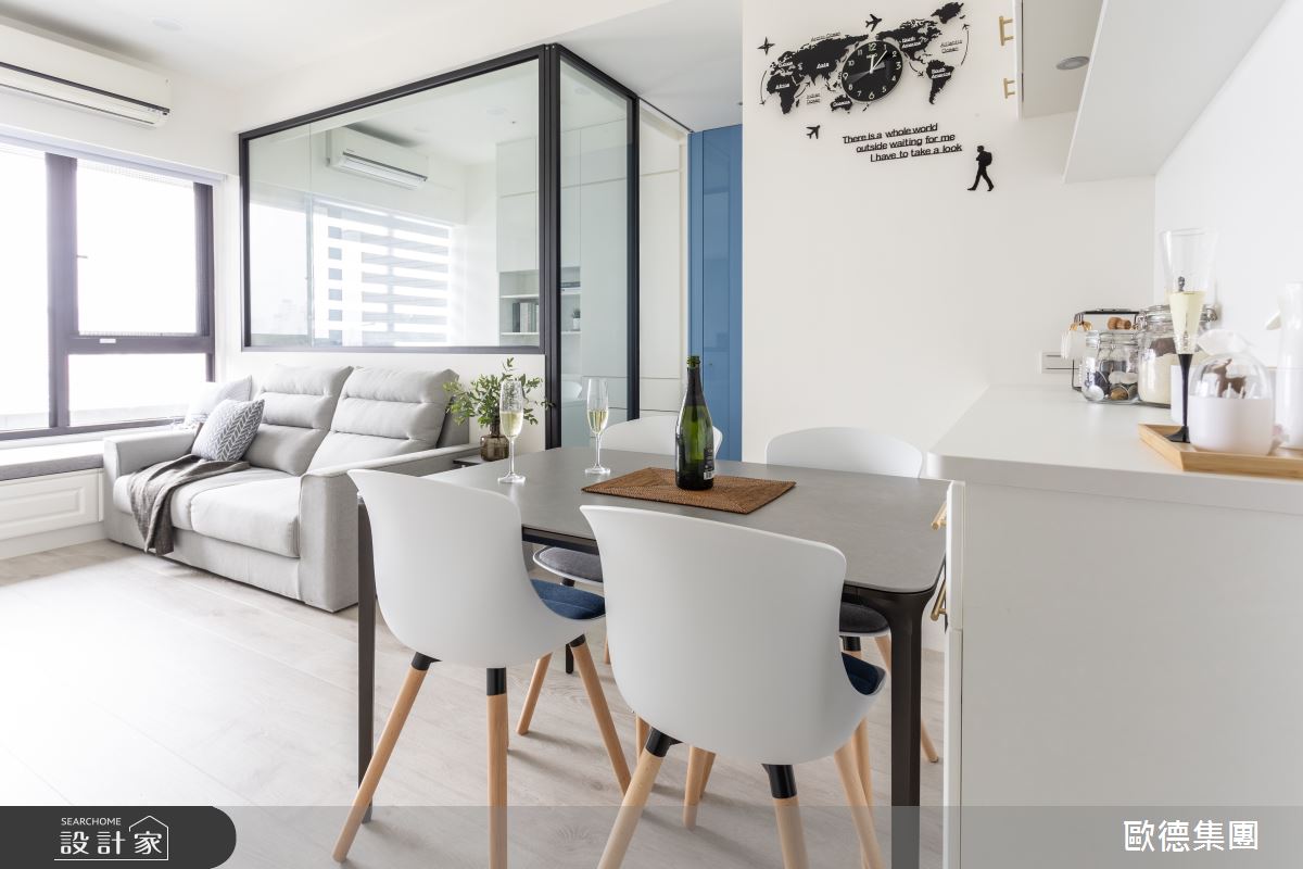 20坪新成屋(5年以下)＿混搭風客廳臥榻案例圖片＿台灣歐德傢俱股份有限公司＿歐德_131之6