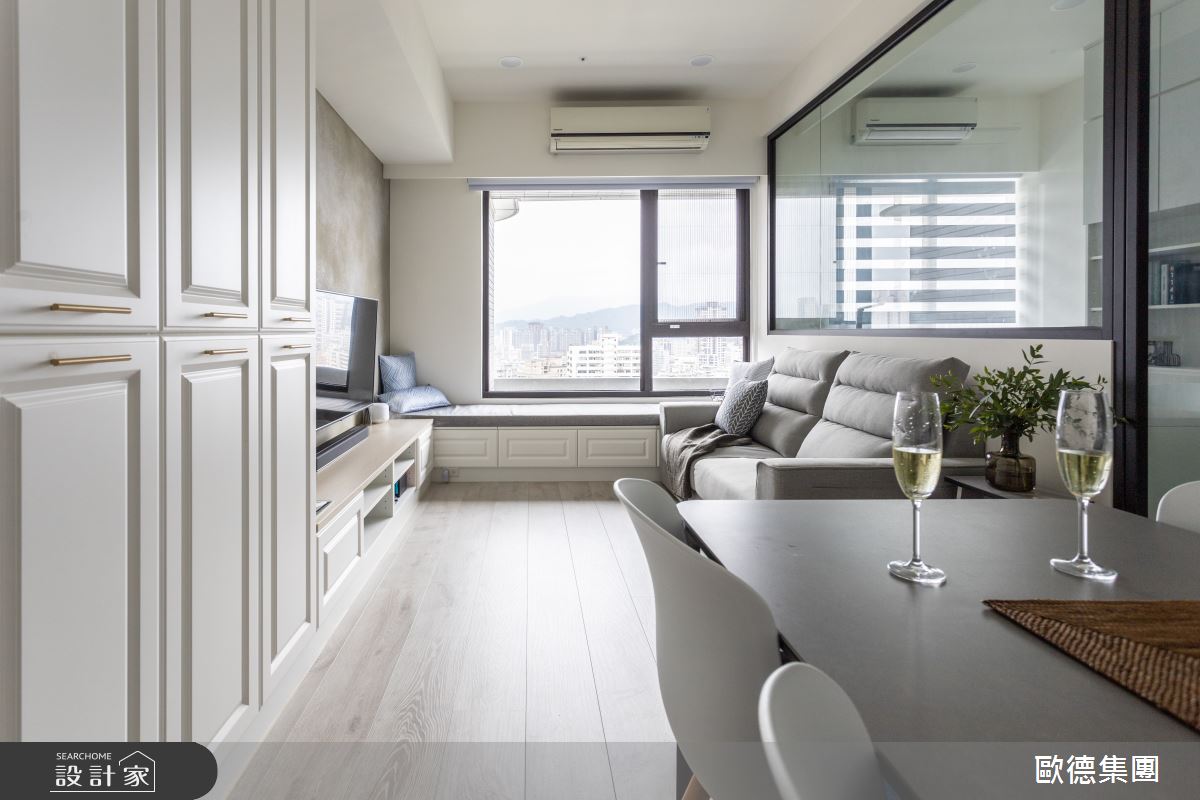 20坪新成屋(5年以下)＿混搭風客廳臥榻案例圖片＿台灣歐德傢俱股份有限公司＿歐德_131之5
