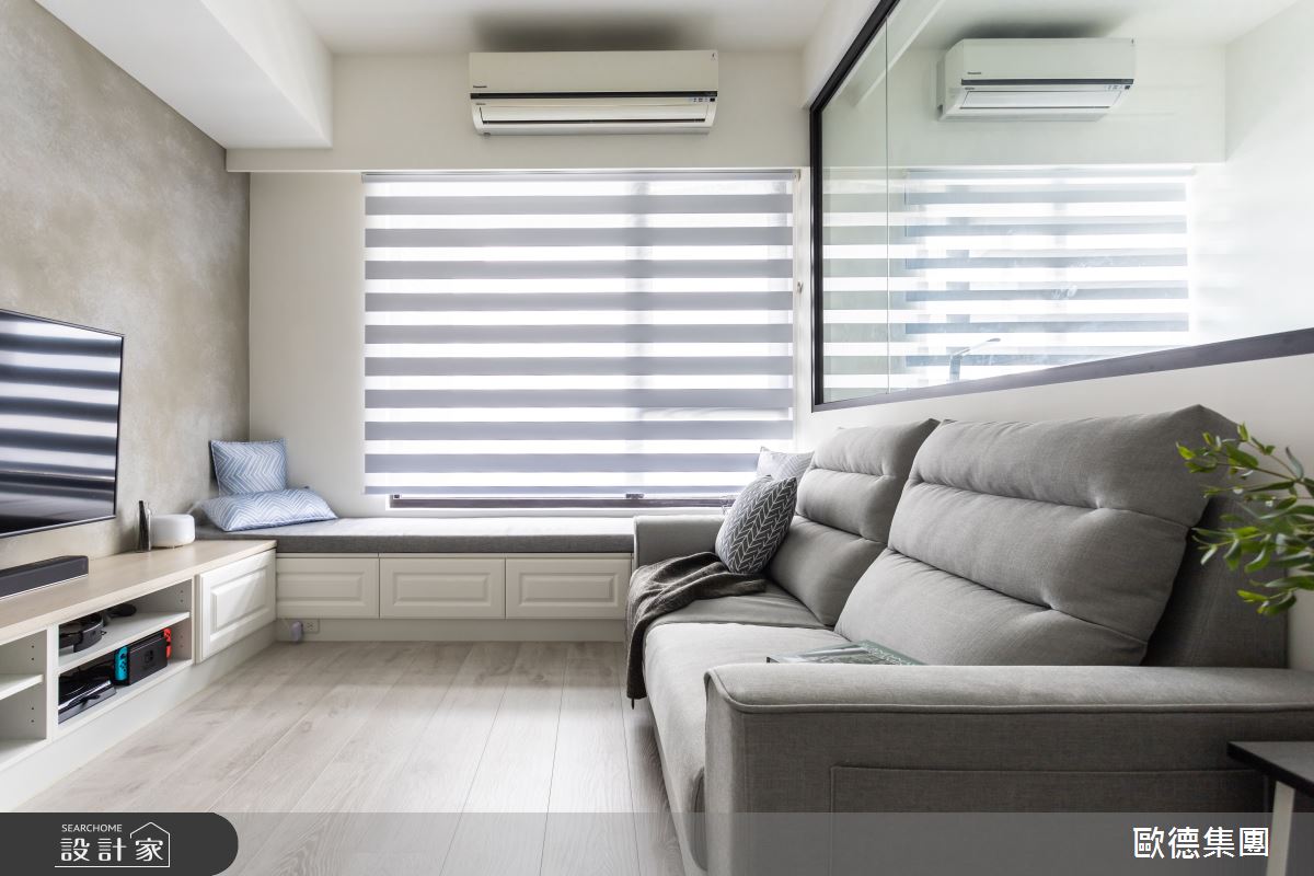 20坪新成屋(5年以下)＿混搭風客廳臥榻案例圖片＿台灣歐德傢俱股份有限公司＿歐德_131之8