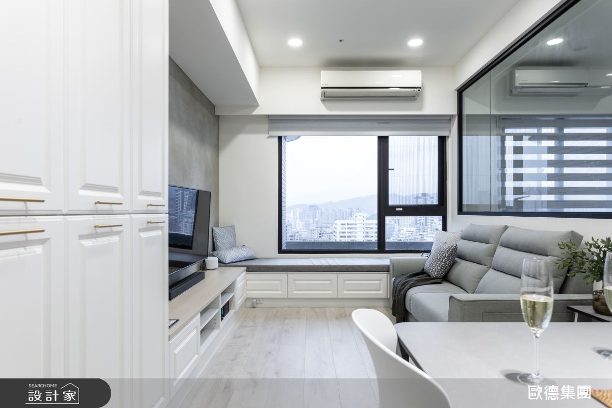 20坪新成屋(5年以下)＿混搭風客廳臥榻案例圖片＿台灣歐德傢俱股份有限公司＿歐德_131之7