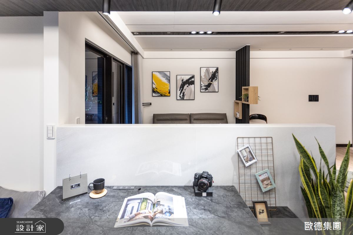 18坪預售屋＿混搭風客廳案例圖片＿台灣歐德傢俱股份有限公司＿歐德_132之21