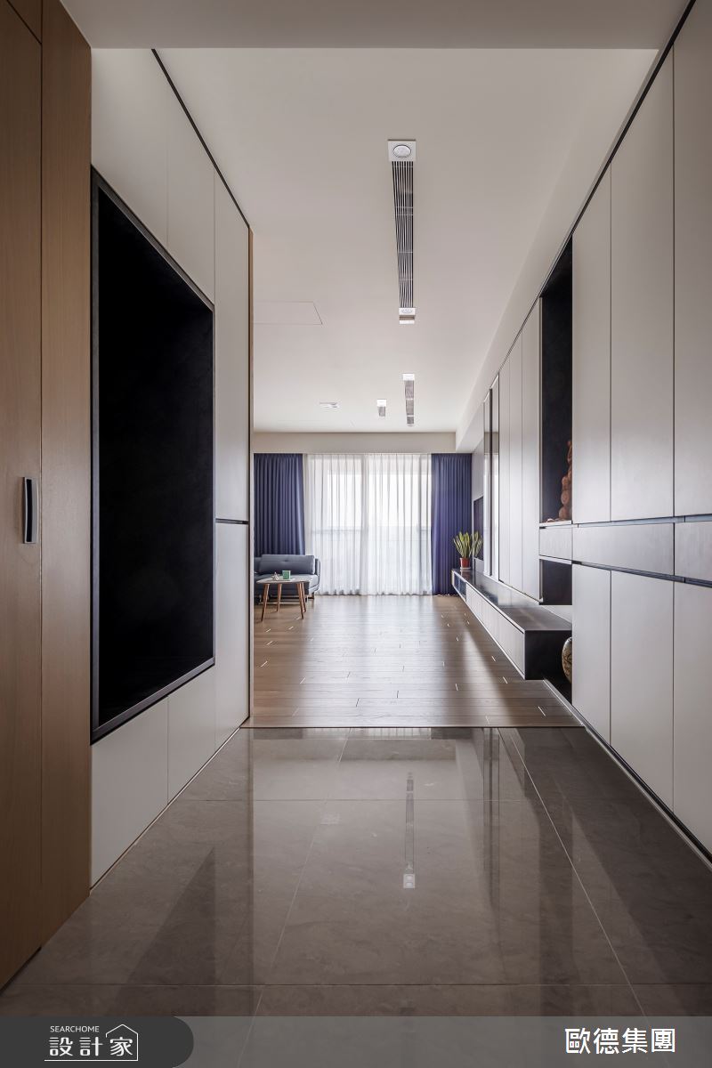 35坪新成屋(5年以下)＿現代風玄關案例圖片＿台灣歐德傢俱股份有限公司＿歐德_133之3