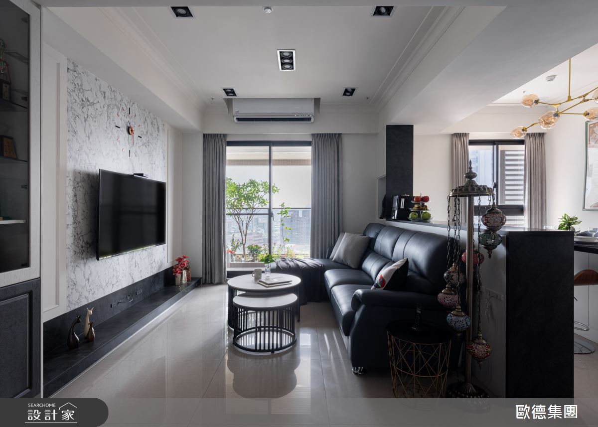 45坪新成屋(5年以下)＿美式風客廳案例圖片＿台灣歐德傢俱股份有限公司＿歐德_134之6