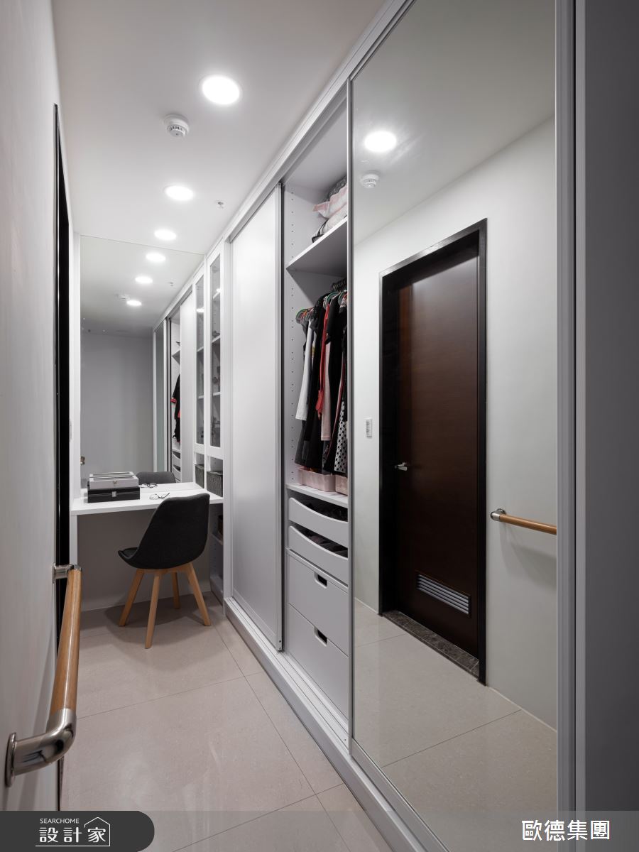 45坪新成屋(5年以下)＿美式風更衣間案例圖片＿台灣歐德傢俱股份有限公司＿歐德_134之20