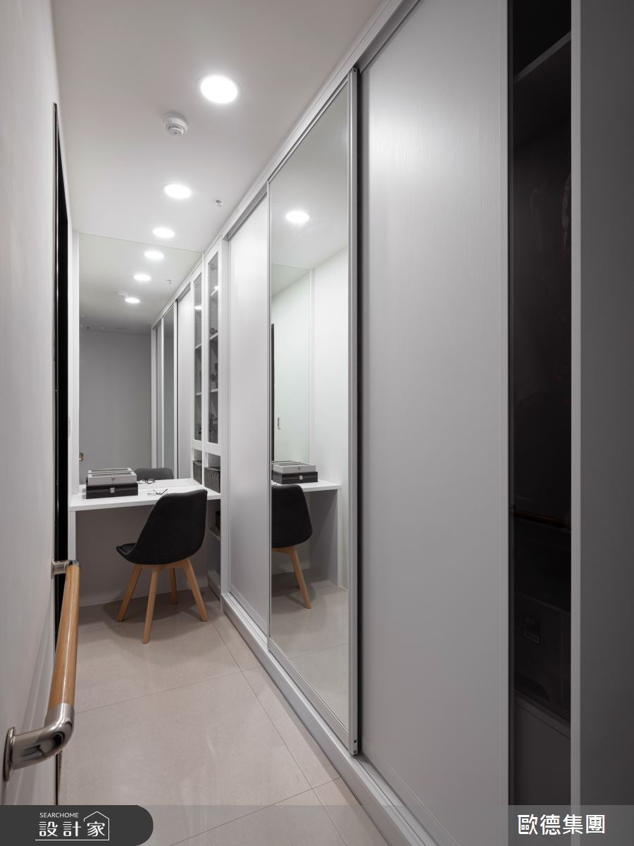 45坪新成屋(5年以下)＿美式風更衣間案例圖片＿台灣歐德傢俱股份有限公司＿歐德_134之21