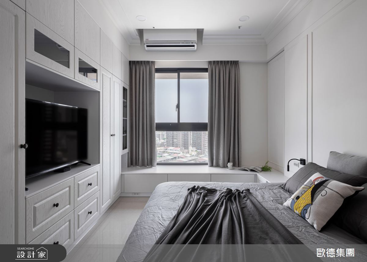 45坪新成屋(5年以下)＿美式風臥室臥榻案例圖片＿台灣歐德傢俱股份有限公司＿歐德_134之18
