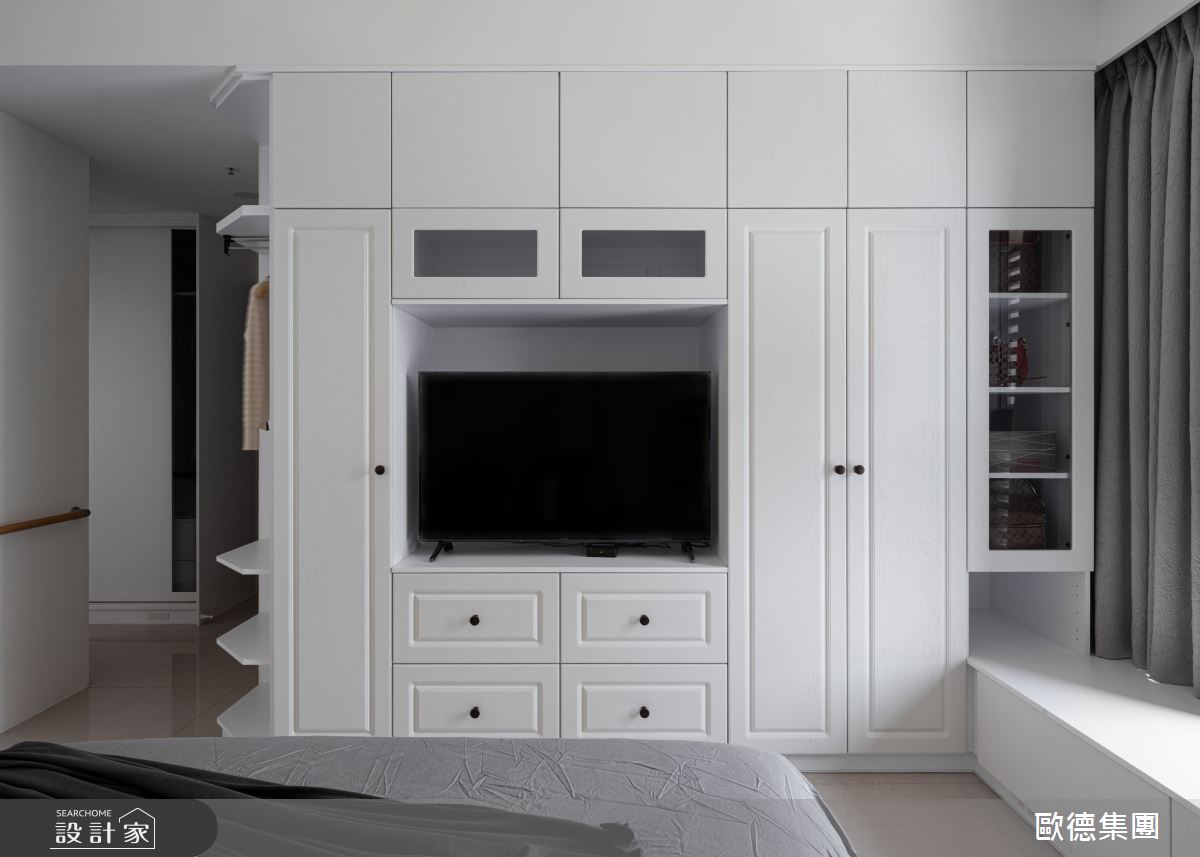 45坪新成屋(5年以下)＿美式風臥室臥榻案例圖片＿台灣歐德傢俱股份有限公司＿歐德_134之19