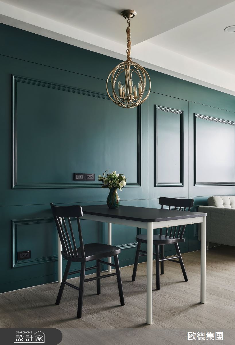 25坪新成屋(5年以下)＿混搭風餐廳案例圖片＿台灣歐德傢俱股份有限公司＿歐德_135之6