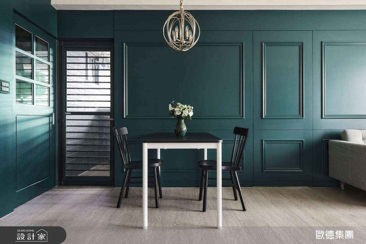 25坪新成屋(5年以下)＿混搭風餐廳案例圖片＿台灣歐德傢俱股份有限公司＿歐德_135之8
